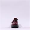 Wonders San Marino Bow Tie Wedge - Burgundy Leather